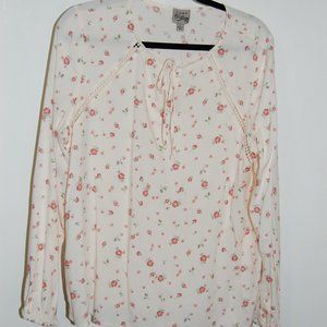 Como Vintage floral blouse